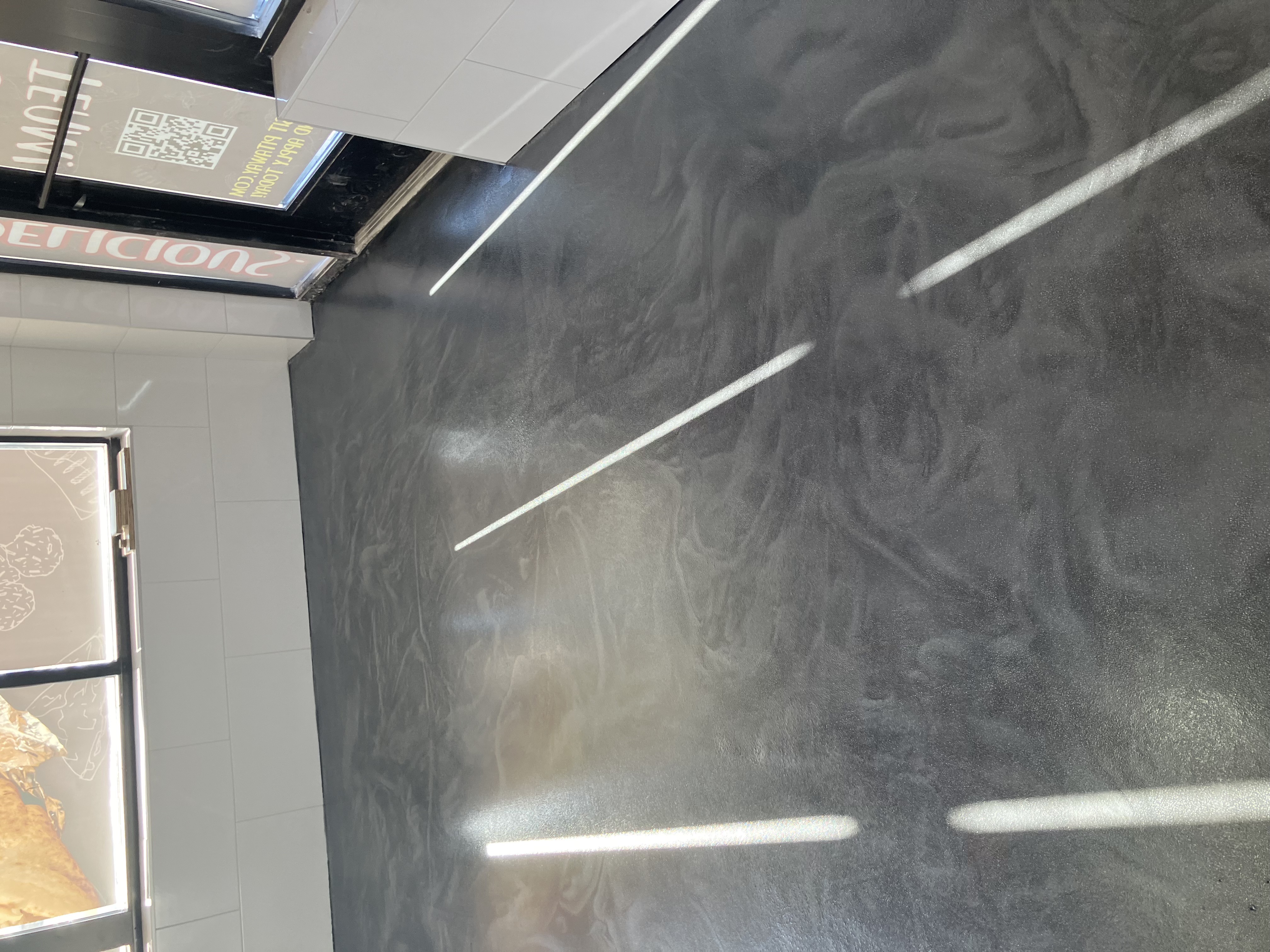 Restaurant Metallic Epoxy Floor