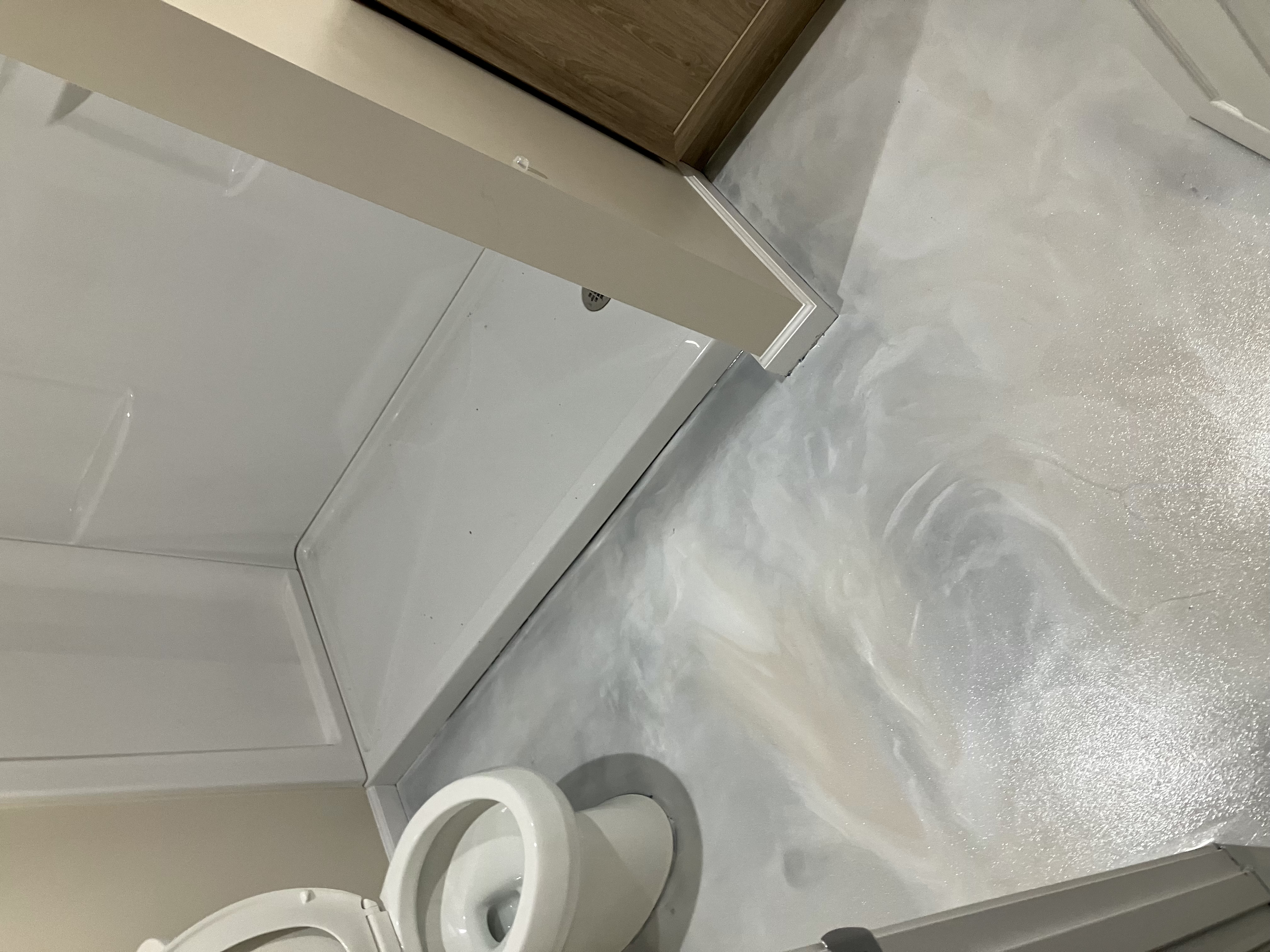 Residential epoxy floor coating by Ascend Coatings Wilmington NC