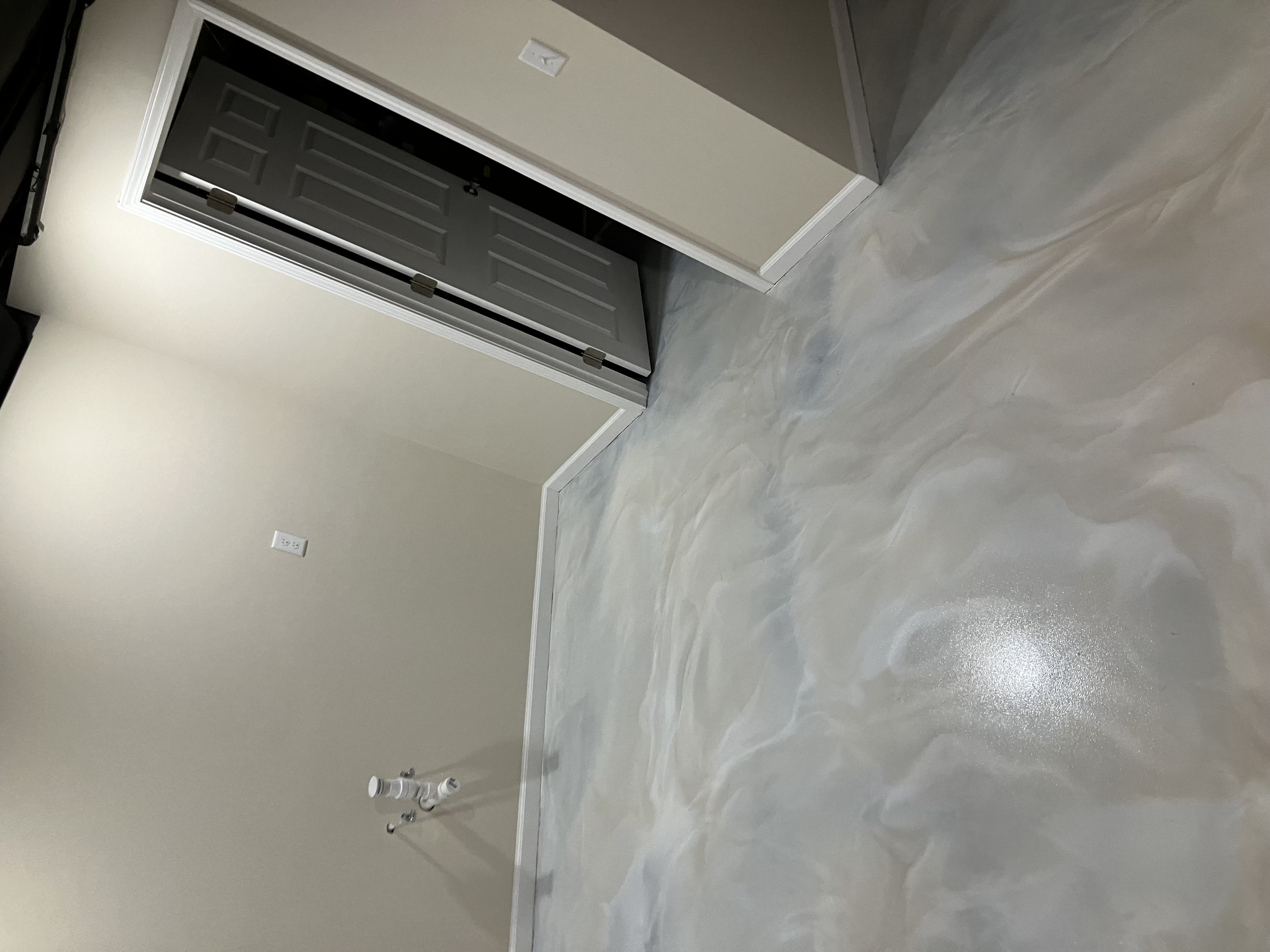 Residential epoxy floor coating by Ascend Coatings Wilmington NC