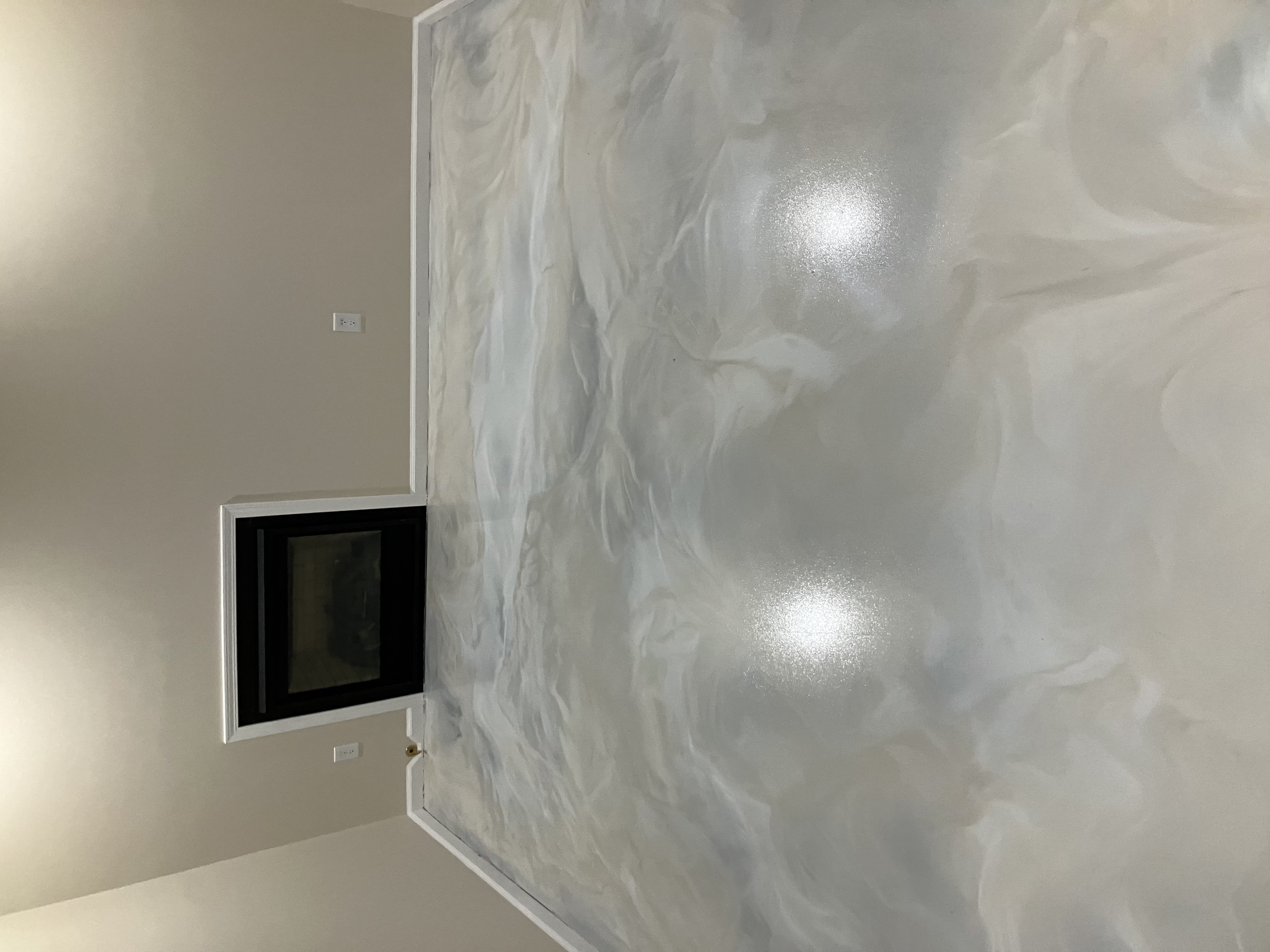 Metallic epoxy floor system North Carolina