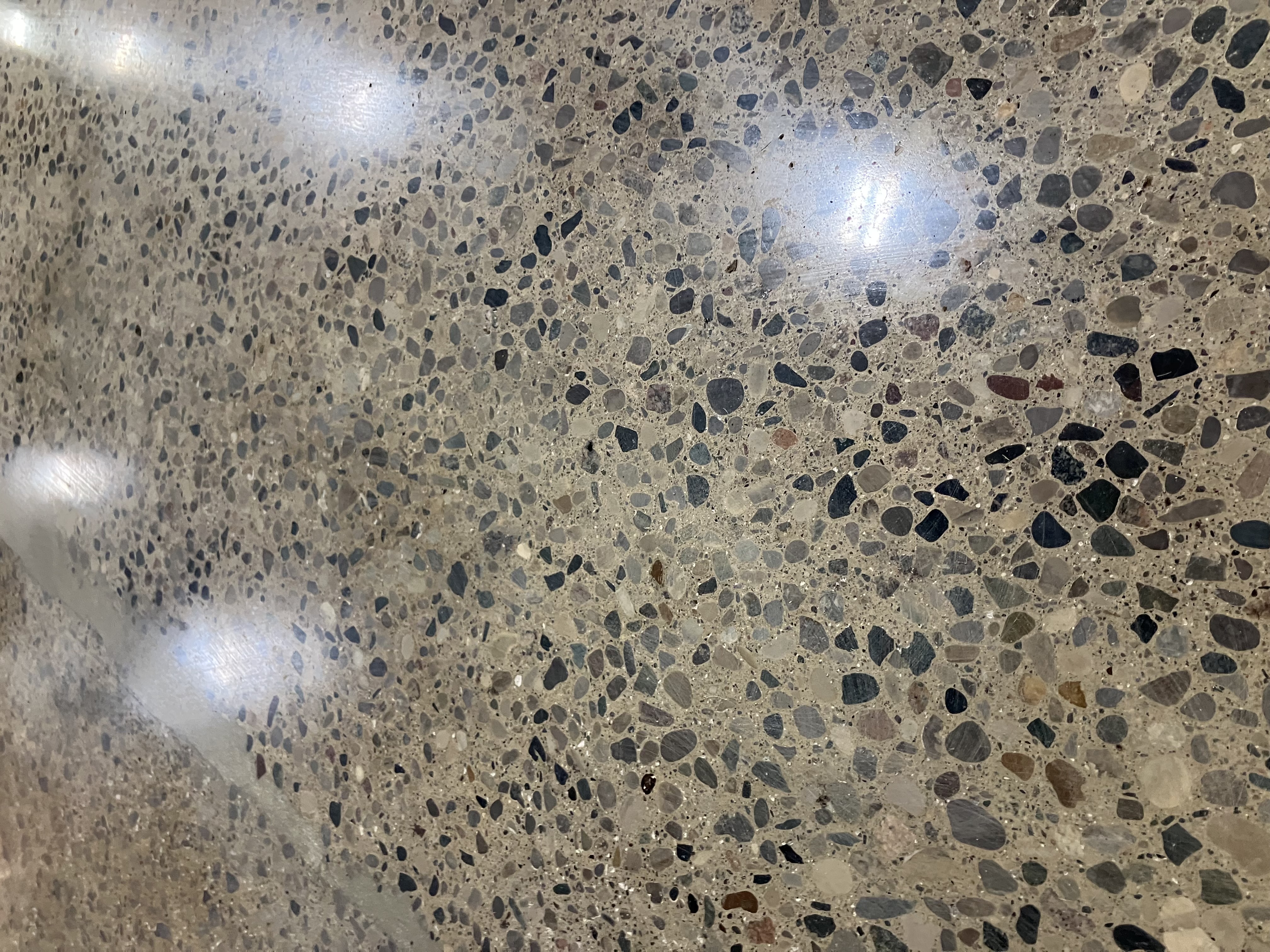 Polished Concrete Terrazzo Floor