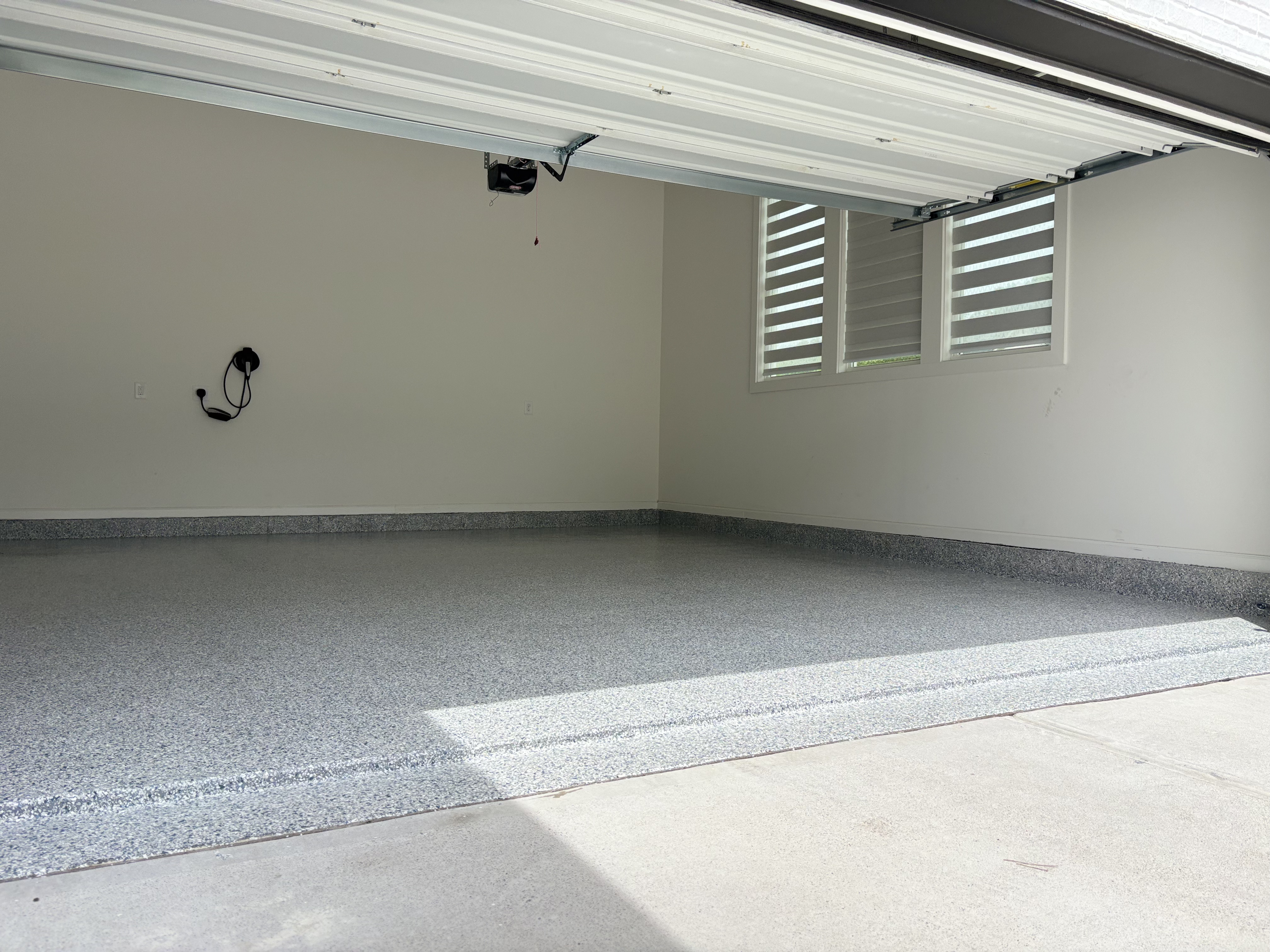 Residential Garage Epoxy Floor Project