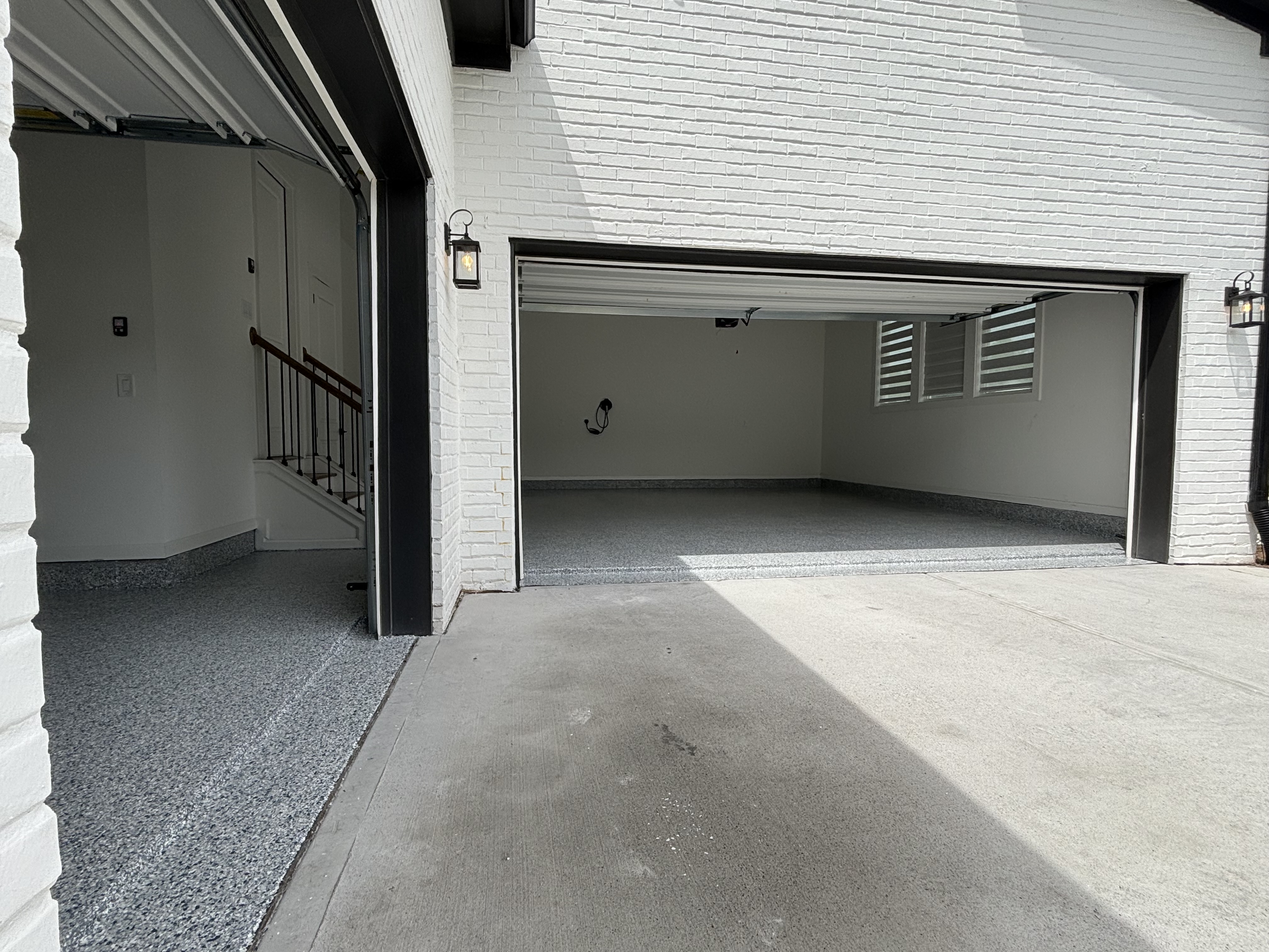 Residential epoxy floor coating by Ascend Coatings Wilmington NC