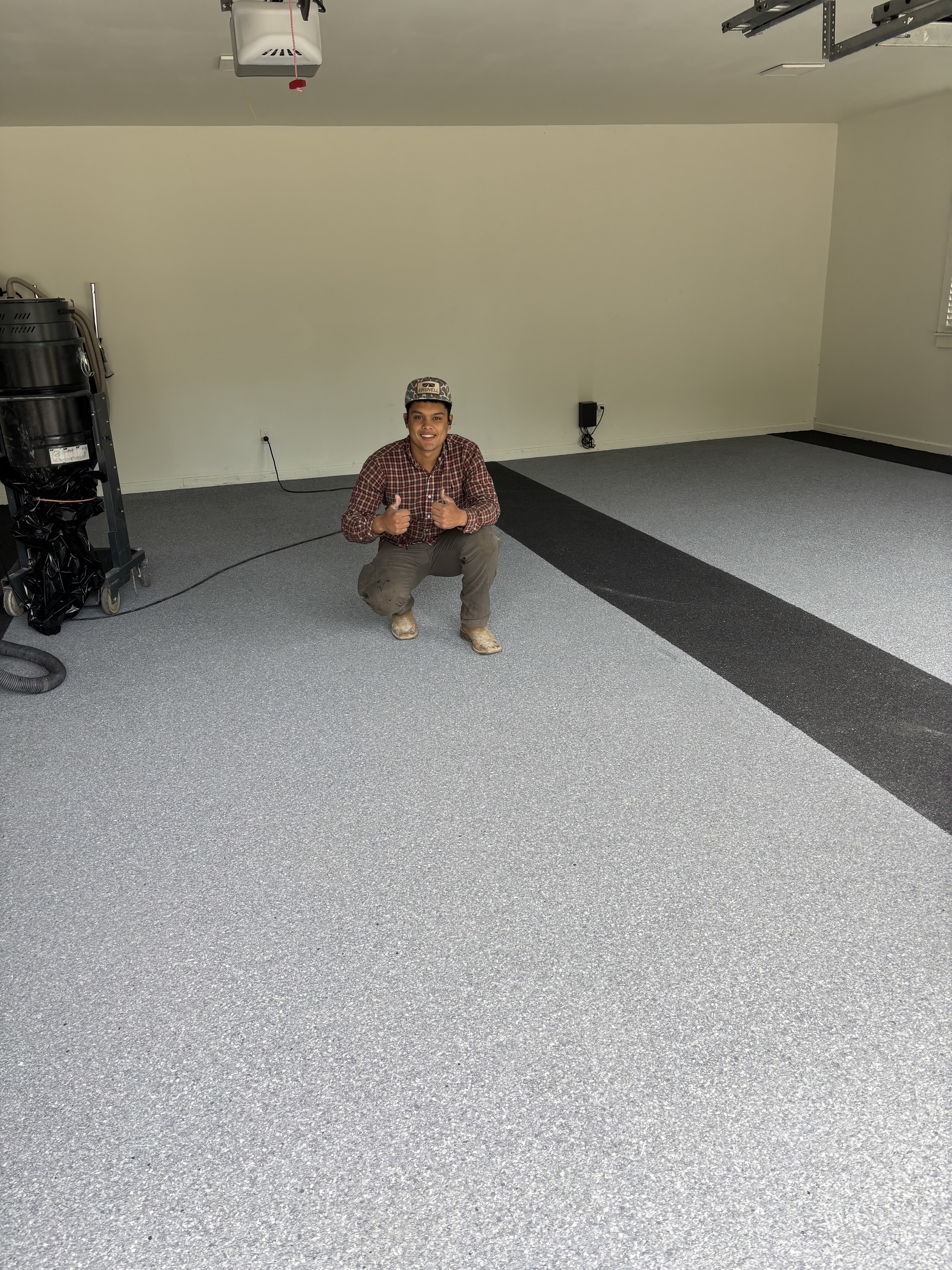 Residential Garage Epoxy Finish