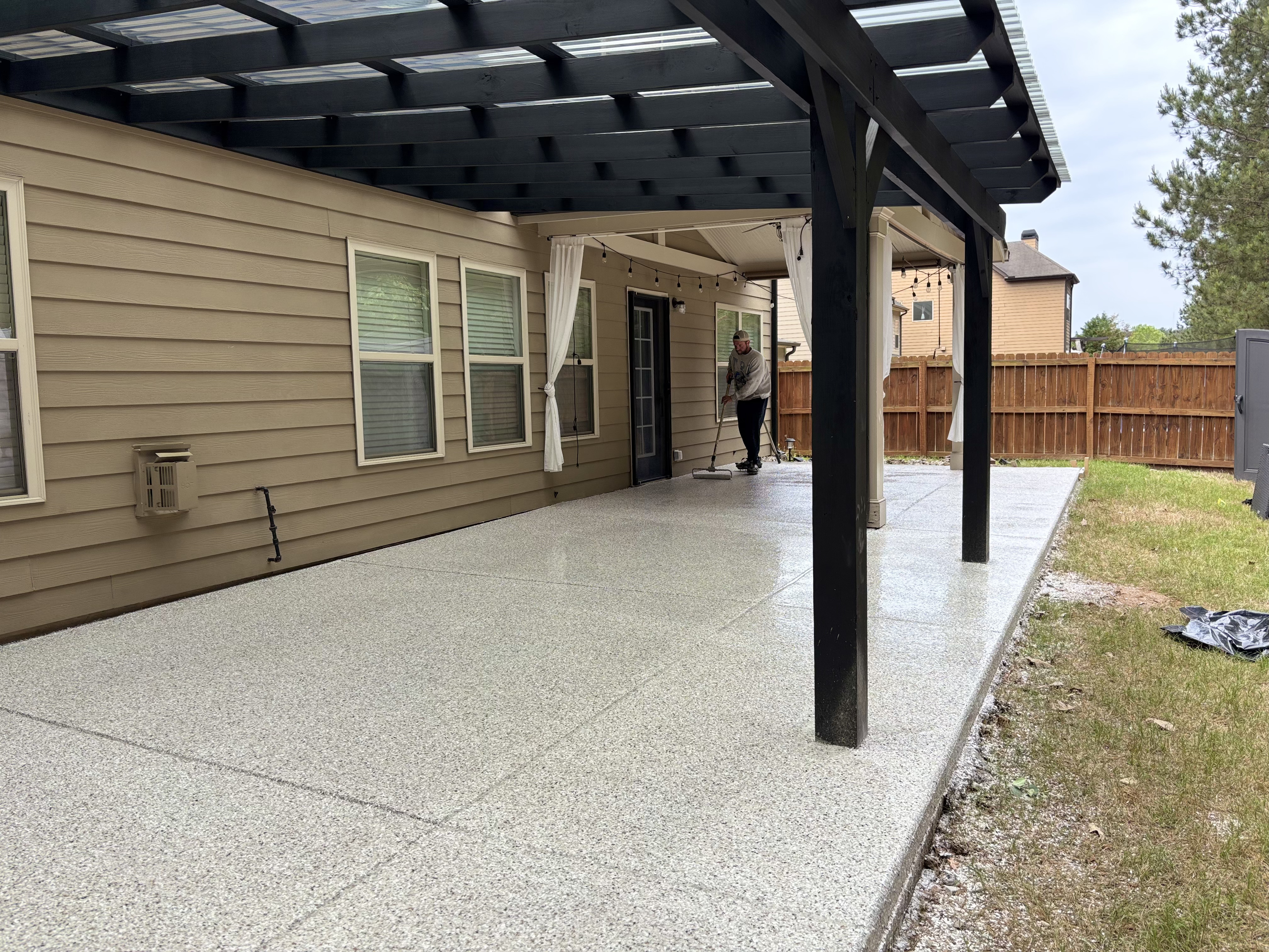 Residential Epoxy Garage Floor Completed